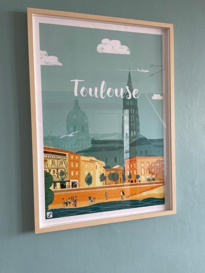Les Toits De Toulouse - T3 & Garage Apartment Luaran gambar